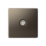 Systeme Electric ARTGALLERY TV РОЗЕТКА оконечная 1DB, механизм, МОККО