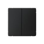 Systeme Electric ARTGALLERY 2-клавишный ВЫКЛЮЧАТЕЛЬ, сх.5, 10АХ, механизм, КАРБОН