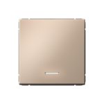 Systeme Electric ARTGALLERY 1-клавишный ВЫКЛЮЧАТЕЛЬ с подсветкой, сх.1а, 10АХ, механизм, ПЕСОЧНЫЙ