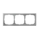 Systeme Electric ARTGALLERY 3-постовая РАМКА, универсальная, АЛЮМИНИЙ