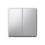 Systeme Electric ARTGALLERY 2-клавишный ВЫКЛЮЧАТЕЛЬ, сх.5, 10АХ, механизм, АЛЮМИНИЙ