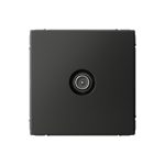 Systeme Electric ARTGALLERY TV РОЗЕТКА оконечная 1DB, механизм, БАЗАЛЬТ