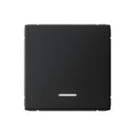 Systeme Electric ARTGALLERY 1-клавишный ВЫКЛЮЧАТЕЛЬ с подсветкой, сх.1а, 10АХ, механизм, КАРБОН