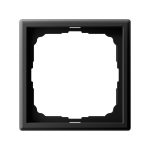 Systeme Electric ARTGALLERY 1-постовая РАМКА, КАРБОН