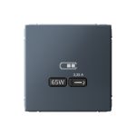 Systeme Electric ARTGALLERY USB РОЗЕТКА тип-С 65Вт высокоскор.заряд. QC, PD, механизм, ГРИФЕЛЬ