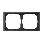 Systeme Electric ARTGALLERY 2-постовая РАМКА, универсальная, БАЗАЛЬТ