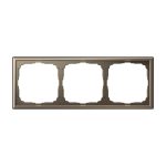 Systeme Electric ARTGALLERY 3-постовая РАМКА, универсальная, МОККО