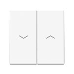 Systeme Electric ARTGALLERY 2-клавишный ВЫКЛЮЧАТЕЛЬ ДЛЯ ЖАЛЮЗИ, 2х сх.4, 10А, механизм, ЛОТОС