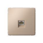 Systeme Electric ARTGALLERY РОЗЕТКА компьютерная RJ45, кат. 6A, механизм, ПЕСОЧНЫЙ