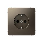 Systeme Electric ARTGALLERY РОЗЕТКА с заземлением со шторками, 16А, механизм, МОККО