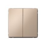 Systeme Electric ARTGALLERY 2-клавишный ПЕРЕКЛЮЧАТЕЛЬ, сх.6/2, 10АХ, механизм, ПЕСОЧНЫЙ