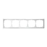 Systeme Electric ARTGALLERY 5-постовая РАМКА, универсальная, БЕЛЫЙ