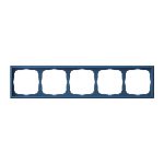 Systeme Electric ARTGALLERY 5-постовая РАМКА, универсальная, АКВАМАРИН