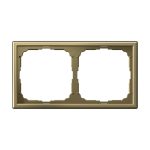 Systeme Electric ARTGALLERY 2-постовая РАМКА, ЗОЛОТО