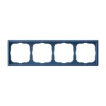 Systeme Electric ARTGALLERY 4-постовая РАМКА, универсальная, АКВАМАРИН