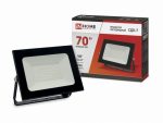 INHOME Прожектор сд СДО-7 70Вт 230В 6500К IP65 черный